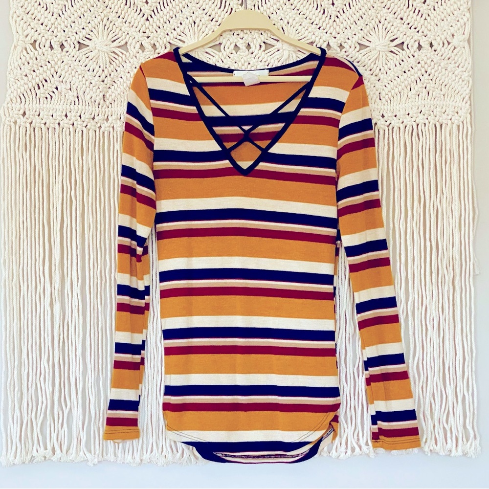 Gaze USA long sleeve sweater tee